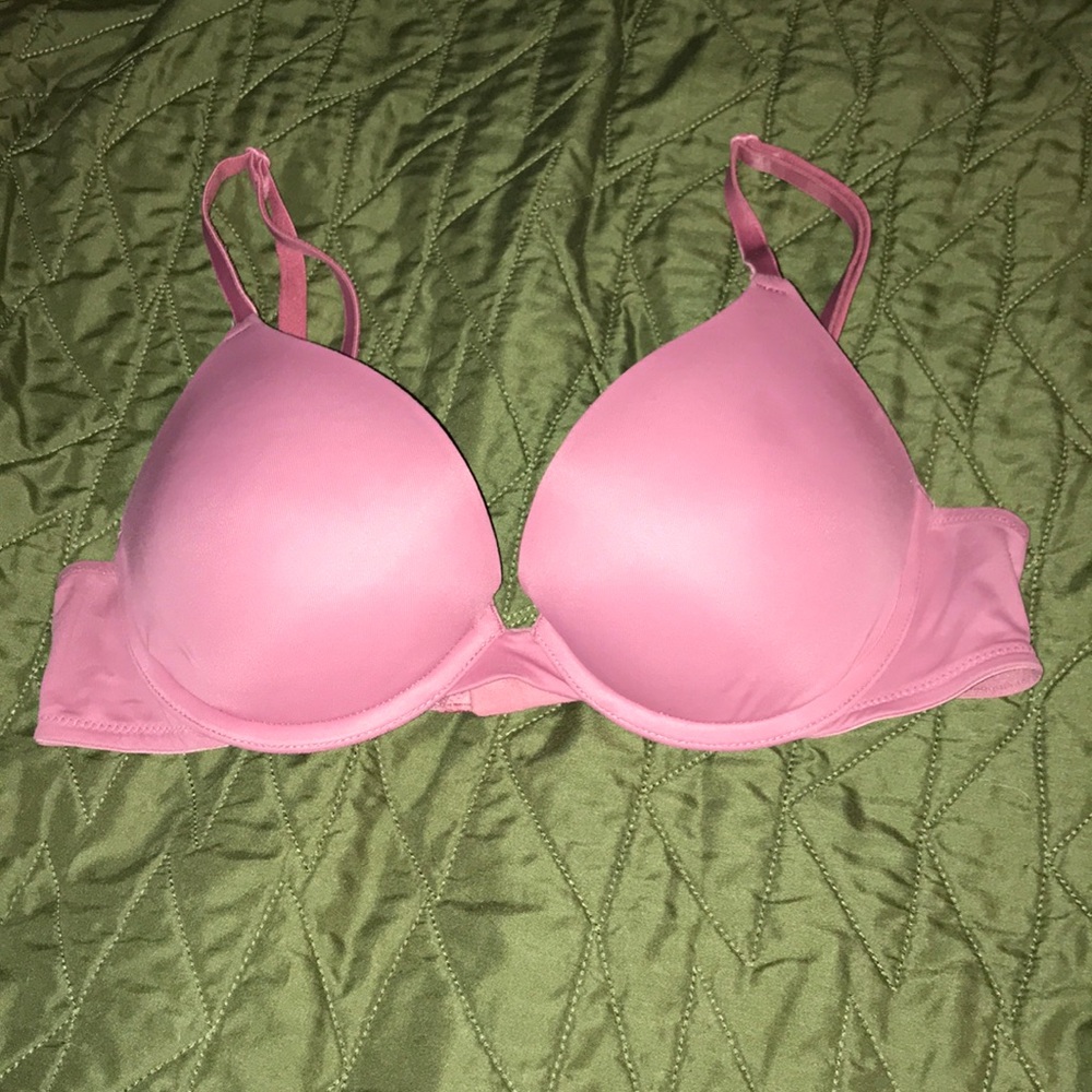 Pink Soft begonia push up bra